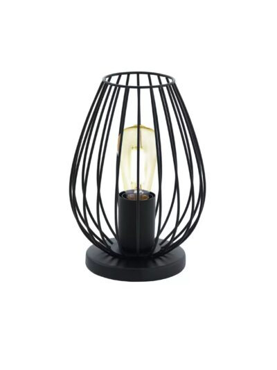 Eglo Newtown Black Table Lamp 23cm